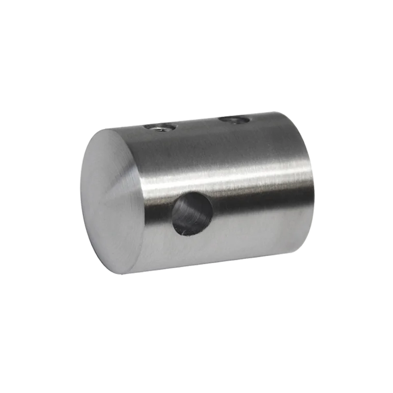 Držák lanka ø5 mm plochý (30x22 mm), se zajištěním, broušená nerez K320 / AISI304 Novinka