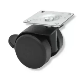 ADOBY Kolečko otočné d40 s montážní deskou a brzdou Must-Have