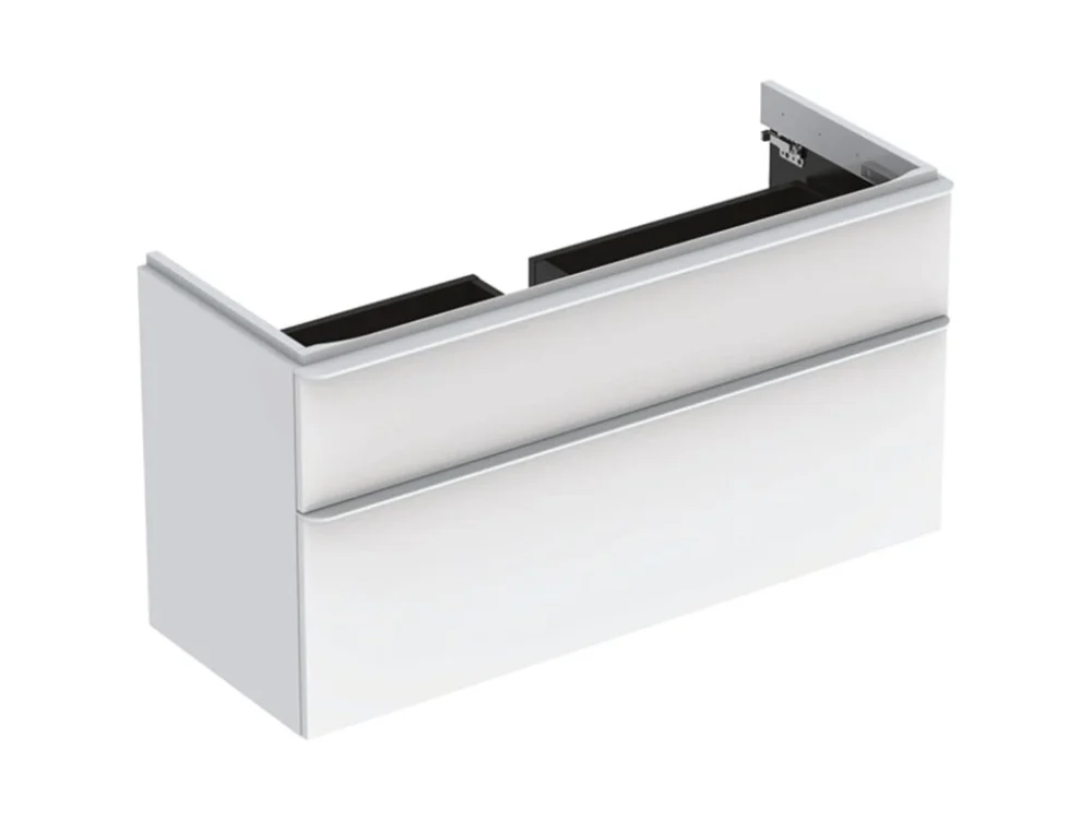 Geberit Koupelnová skříňka pod umyvadlo Geberit Smyle Square 118,4x62x47 cm bílá 500.355.00.1 Jen Po Omezenou Doba