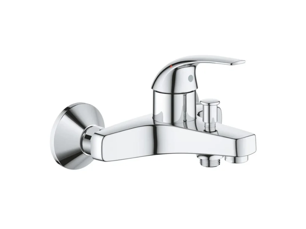Nízká Cena Grohe Vanová baterie GROHE BauCurve bez sprchového setu 150 mm chrom 23599000