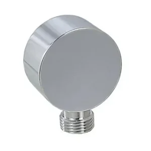 03888c - Round - Stěnová Přípojka Pro Sprchovou Hadici, Kovová AQS32101 Cenový Hit