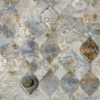 Vzorovaná dlažba Absolut Keramika Corfu Santorini 60x60 Mix Dokud Zásoby Vydrží