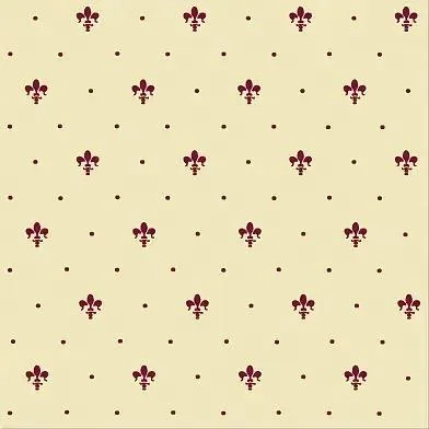 Retro obklad Petracers Grand Elegance Giglio bordeaux su crema 20x20 Pouze Dnes